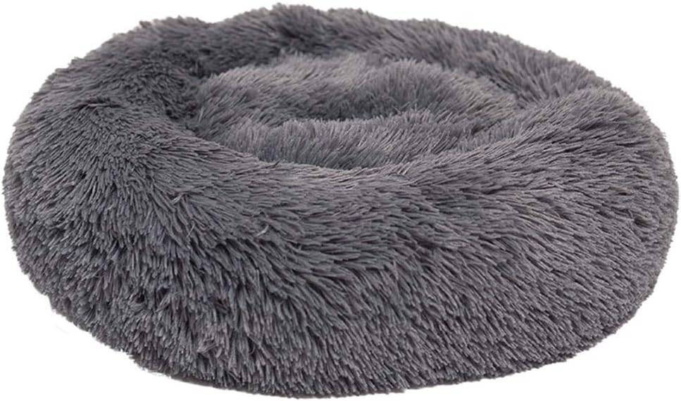 ペットベッド 冬用 可愛い 猫ベッド 狗ベッド 子犬 猫用 ペットハウス ペットクッション ペット用寝袋 ふわふわベッド 寝床 キャットベッド ダークグレー 猫 小型犬 ペットソファ 多機能 小動物用