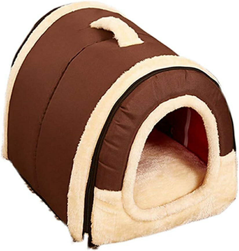 ペットベッド XL ペットハウス ドーム型 猫 カラー 犬小屋 クッション マット 小動物 小型犬 可愛い インテリア 四季通用 取り外し 洗える 手入れ簡単 保温防寒 フカフカ ぐっすり眠れる 犬猫