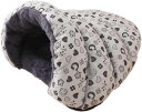 ベッド 犬 ドーム型 滑り止め 犬 マット ペット用品 猫 グレー こたつ ペット用クッション 寝袋 ペット用ソファー ねこ ハウス キャットハウス 45*50...