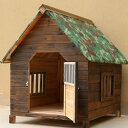 犬ハウス 70*67*69 天然木 小型犬 木目調 夏 犬小屋 ペットハウス 猫ハウス 猫ベッド 室内用 設計 ペットベッド 窓あり 寝床 組み立て簡単 マット...