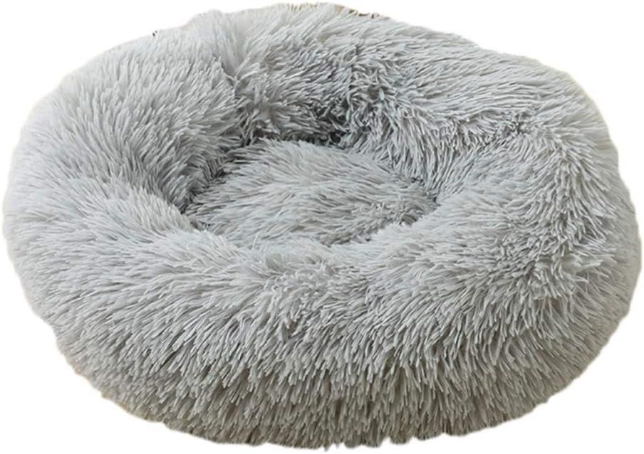 猫ベッド 猫クッション 可愛い ペットソファ ネコハウス ペットマット 暖かい 洗える ふわふわ 防寒 安眠 模様 丸型 寝台 休憩所 滑り止め ペット用品 ベッド ペットマット ふわふわ 50cm