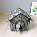 屋外ペットハウス 犬小屋 猫小屋 ペットハウス 犬ハウス 猫ハウス 防水 ペットハウス 防水 防雨 防寒 外猫ハウス クッション付き 耐候性 防風 防寒 設計 ...
