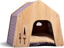 犬小屋 屋外用 中型犬 木製 小型屋外 犬舎 グレー 大型犬 小型犬 60*55 超小型犬 猫ハウス ペット犬の小屋 屋内 屋外の雨と日焼け止めペットの家 全天候型 防水 通気性 ドッグハウス 休憩所