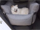 ドライブベッド ペットベッド ドライブボックス 夏用 ペット用 76*52cm ドライブシー 柴犬用 小型犬 中型犬 グレー キャリーバッグ 飛び出し防止 車酔...