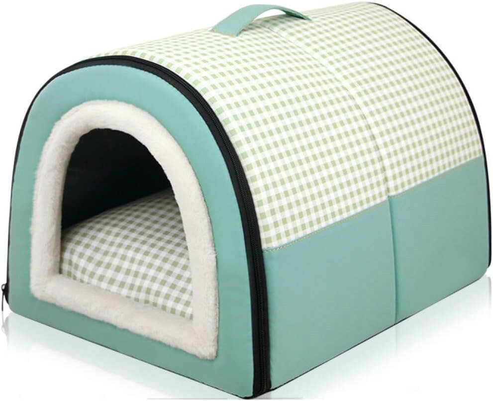 2WAY ドーム型 ペットベッド ハウス 10 洗える ペットハウス 犬用 猫用 ドーム型 かわいい ふわふわ クッション付き 折り畳み ネコ イヌ 暖かい ペットクッション 柔らかい もこもこ 寝床