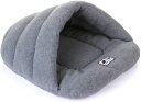 猫ハウス ペットハウス 犬 XS 猫 ベッド ペットベッド キャットハウス おしゃれ グレー 洗える ねこハウス ドーム型 小型犬 猫用 犬用 ペット用 可愛い 室内用 犬 イヌ ネコ クッション オ