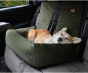犬 ドライブボックス 2way ペット用ドライブシート 小型犬 中型犬 車用 ドライブキャリー ベッド 後部座席 くるま用品 汚れ防止 ドライブベッド 飛び出し防止 76*52*57 カー用品 お出か(4)