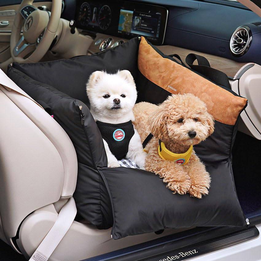 ParisDog 犬 ドライブベッド ドライブボックス 車 シート 犬用 アウトドア カーシート ペット お出かけ ParisDog パリスドッグ 正規品 【PDオールデイドライブベッド?ダブル】(ブ