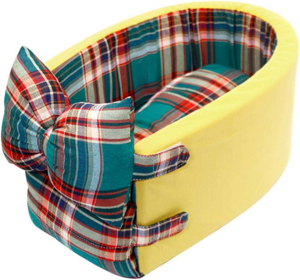 ドライブボックス ペットキャリー 車用ペットシート 小型犬 設計7 犬用 猫用 ドライブ用品 水洗い可 お手入れ簡単 ペット用ドライブシート 軽量 22*46*28 アームレスト固定 組立簡単 滑り止