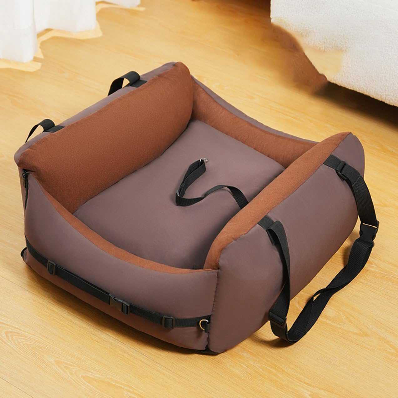 ペット用 ドライブシート ドライブベッド ふわふわ 車用ペットシート ペットキャリー ドライブボックス お出かけ 後部座席 飛び出し防止 汚れ防止 洗濯可 全車種 犬 コーヒー 猫 旅行 ペットドライ