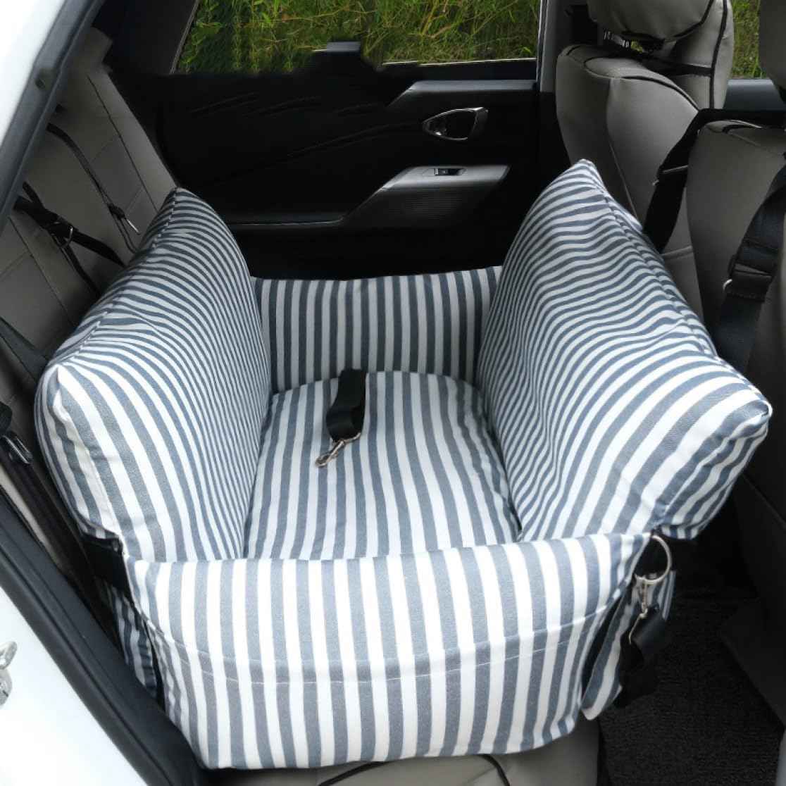 ドライブベッド 犬用 ドライブボックス ペット 犬 車 ペットキャリー キャリーバッグ ペットベッド ペットソファ 中小型犬 地震 防災 災害 76*52cm お出かけ 通院 冬 設計1 夏 洗える