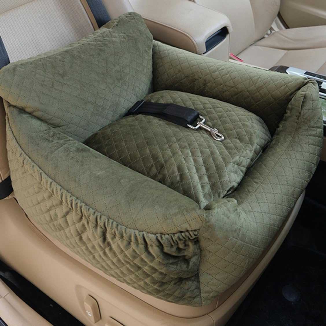 犬 車 ドライブボックス 小型犬 中型犬 ペット用ドライブボックス 水洗い可能 飛び出し防止 車用 設計7 ペットベッド 2way 防水 汚れ防止 洗濯可 全車種 犬 猫 旅行 キャリーバッグ 車用ペ