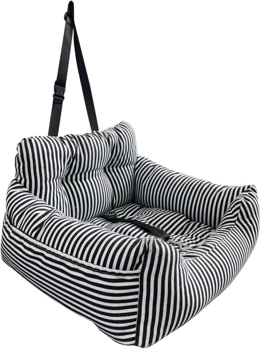 ペット用 ドライブボックス 犬 車用ペットシート ペット用 ドライブシート ドライブベッド 座席シート 55*50cm 後部座席 カー用品 車載用 小型犬 中型犬 お出かけ 旅行 猫用 洗濯可 汚れに