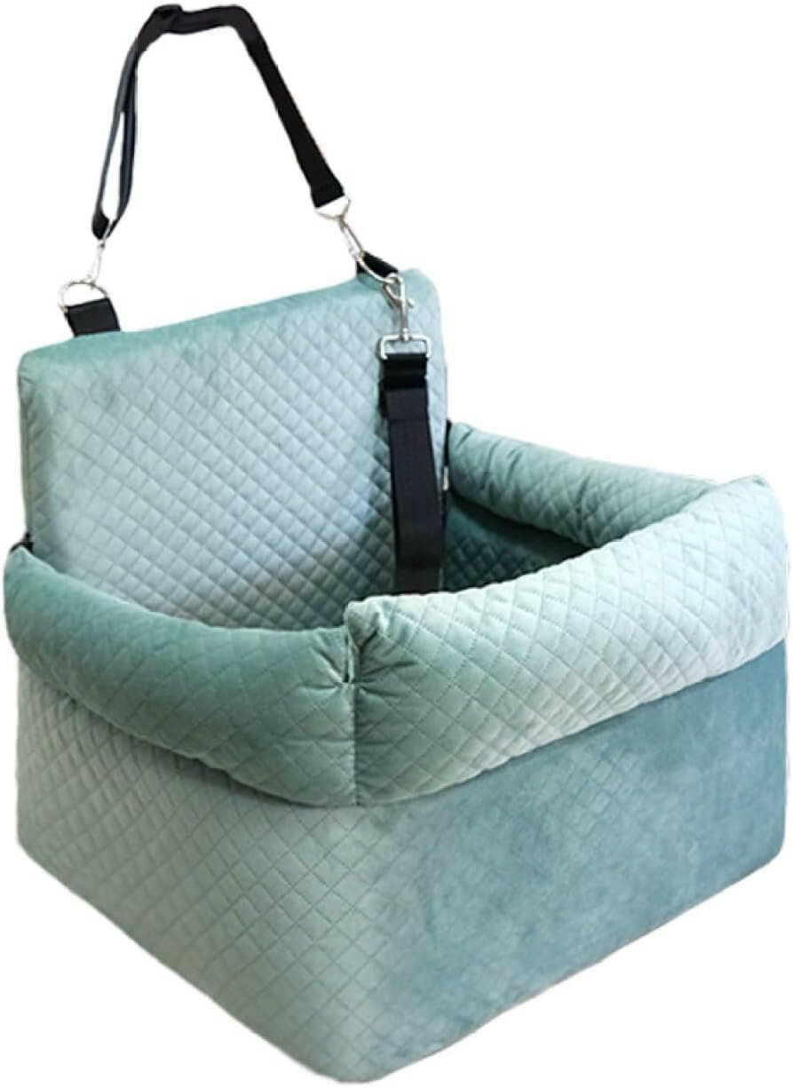 犬 50*45*42 車 ドライブベッド 車用ペットシート ペット用 ドライブボックス 中小型犬 車載用ソファー 飛び出し防止 車酔い防止 ペットクッション 春夏秋冬 柔らかい ペット用ベッド 座席シ