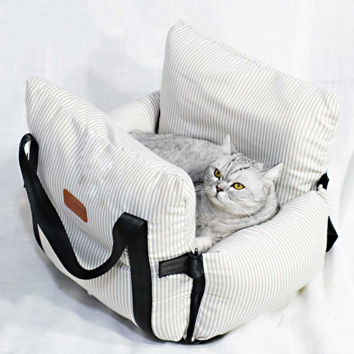 ペットベッド 犬 車 ドライブベッド ドライブボックス 小型犬 中型犬 カーキ 犬 猫 可愛い ペットソファー ドライブ ペット キャリー 車用 おしゃれ ペット用ベッド カーベッド 2way 防水