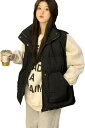 立ち襟 ウルトラライト ダウンベスト 中綿ベスト レディース 秋冬服 防寒 あたたかい 綿 パファーベスト 無地 カジュアル おしゃれ ワーク パーティー ベス...