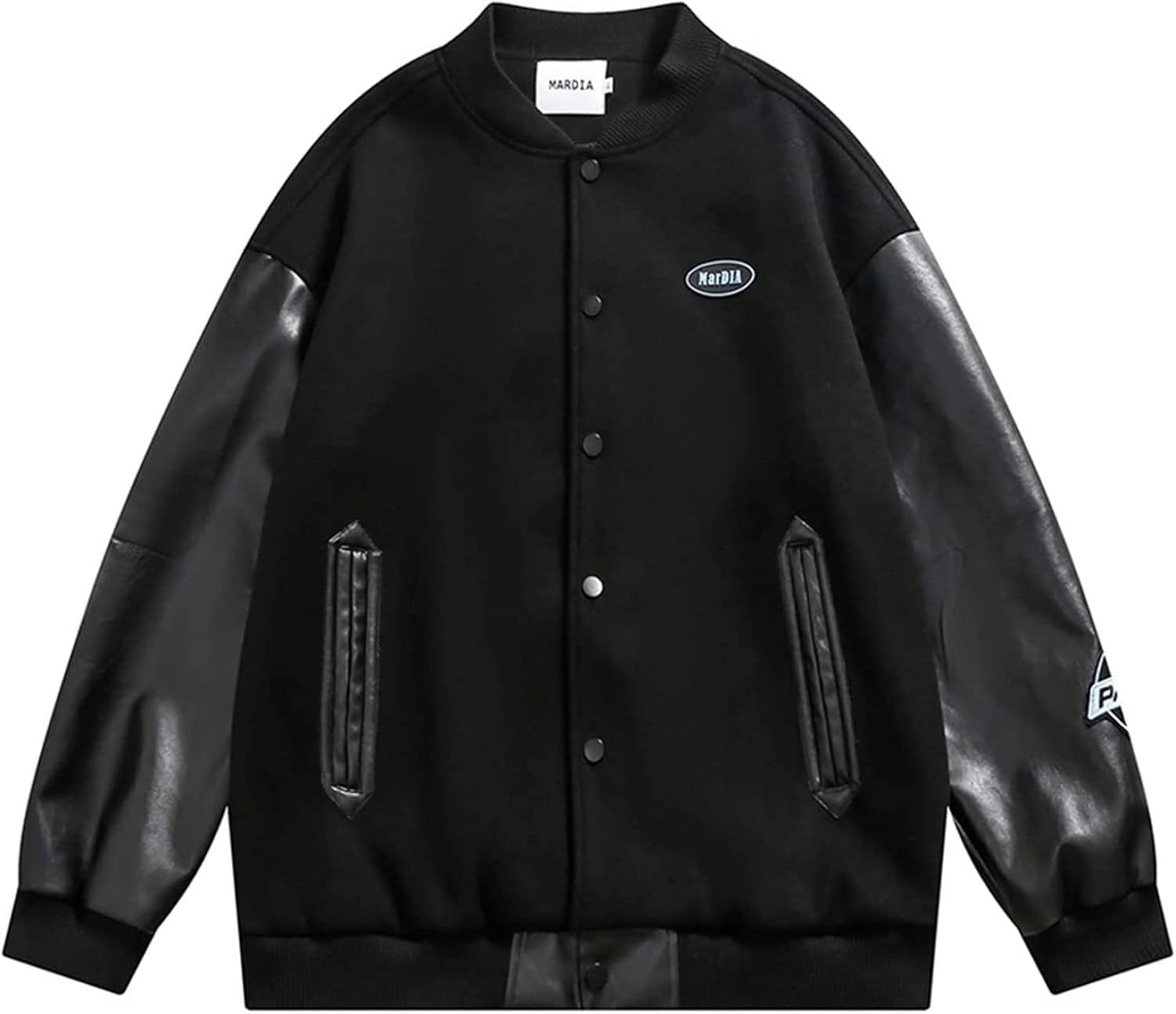 スタジャン ジャケット メンズ ジャンパー 春服 秋服 ブルゾン コート ストリート ウィンドブレーカー 韓国 防風 ゆったり おしゃれ かっこいい カジュアル ファッション ビジネス アウトドア 通