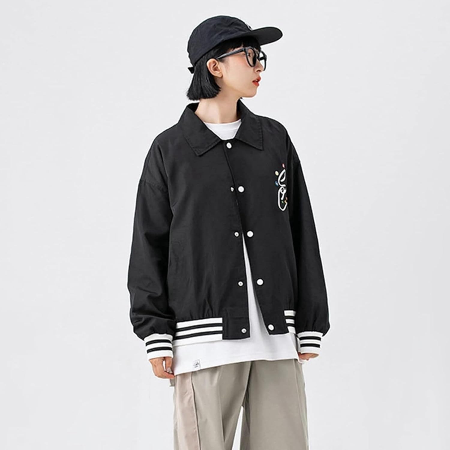 スタジャン メンズ おしゃれ ジャケット スタジアムジャンパー 秋 ストリート 防風 長袖 スカジャン カジュアル 男性用 ジャンパー アウター アウトドア 大きいサイズ 男女兼用