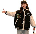スタジャン ジャケット 子供服 アウター 女の子 上着 厚い ジッパー おしゃれ かわいい カジュアル アウトドア 人気 入学式 卒業式 普段着 秋冬 防寒 防風 保温 コート