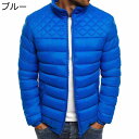 【20%OFFクーポン〜】メンズ 秋冬 ダウンジャケット ウルトラライトダウン 綿 立ち襟 ジップアップ ポケット 長袖 防風 大きい 細見え 着痩せ ダウンコ...