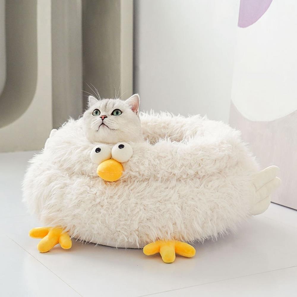 【20%OFFクーポン～】猫ベッド 丸型 犬 ペットベッド クッション 秋冬 可愛い ふわふわ もこもこ ドーナツ ぐっすり眠る 洗える キャットベッド 通年 ペット用品 おしゃれ 暖かい 滑り止め 柔らかい