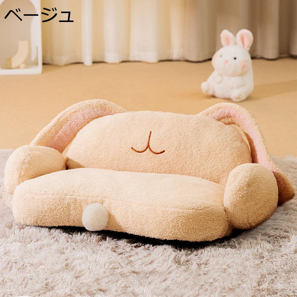 【20%OFFクーポン～】猫 ペットベッド ペットマット 猫ベッド 犬 ベッド ペット用ベッド 小型 中型 ペットソファー ペット用 クッション 寝心地良い 子犬 猫 多頭飼い 通気性 蒸れにくい 滑り止め 清掃しやすい 春夏秋冬 洗える