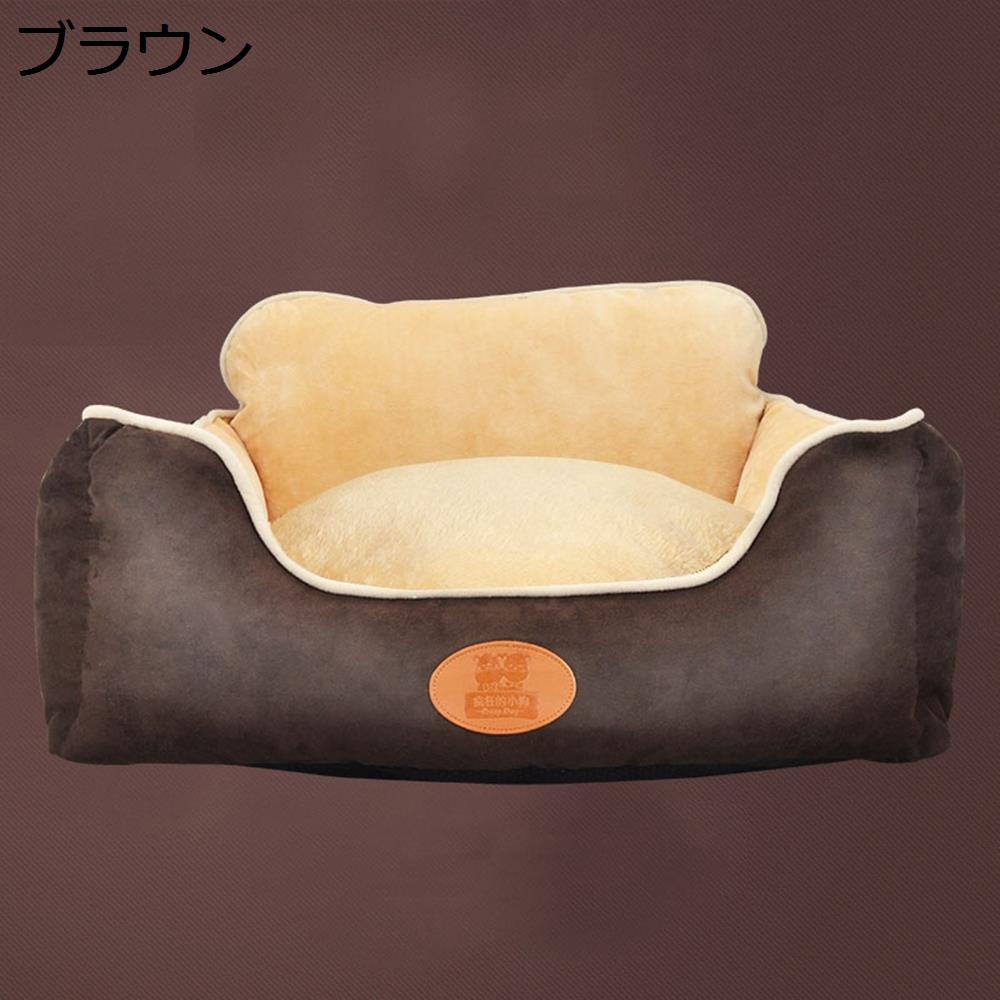 【20%OFFクーポン～】犬 ベッド ペットベッド 猫ベッド ペットソファー 冬 大型犬 中型犬 小型犬 ふわふわ もこもこ 可愛い ペットクッション 柔らかい 滑り止め 四季適用 防寒 耐噛み 取り出しカバー 洗える キャットベッド ペット用品 大きいサイズ