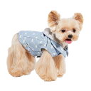 【20%OFFクーポン】犬 デニム 服 犬服 ドッグウェア デニム 袖なし 子犬の服 ペット服 中小型犬 ベスト レジャー風 ジーンズジャケット コート パーカー 春夏秋 おしゃれ 可愛い 猫服 リード お散歩お出かけウェアに