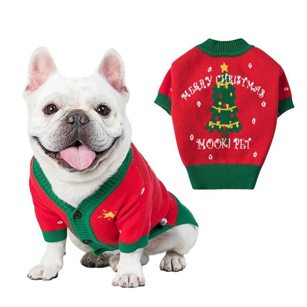 【20%OFFクーポン】ペット服 秋冬 かわいい 服 猫服 セーター 着脱簡単 小型犬 中型犬 クリスマス お正月 毛糸 秋冬用 防寒 暖かい ドッグウエア コ...