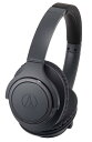 audio-technica ワイヤレスヘッドホン Bluetooth マイク付き 最大70時間再生 密閉型