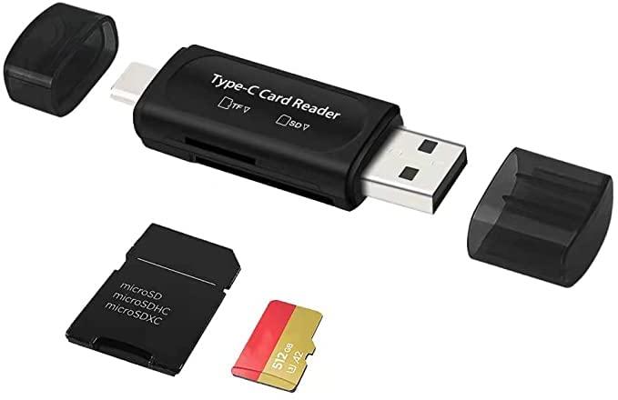 LEIZHAN SD [J[h[_[ 4in1 USB Type C SD [ USB3.0 / Type C SD 5in1] J[h [_[ ǂݏ @\ f[^] Type-C/Micro usb/USBڑ [ microSDXC/microSDHC/microSD/SD/SDHC/SDXC/RS-MMC/MMC ] USB SD USB Ty