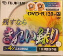 FUJIFILM VDRP120G WT 4X DVD-R for VIDEO ホワイト