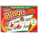 Trend Enterprises トレンド 英単語 ビンゴゲーム 目で見て学ぶことば Trend Sight Words Level 1 Bingo Game T-6064