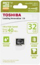  microSDHC 32GB h 40MB/s Class10 UHS-I TOSHIBA