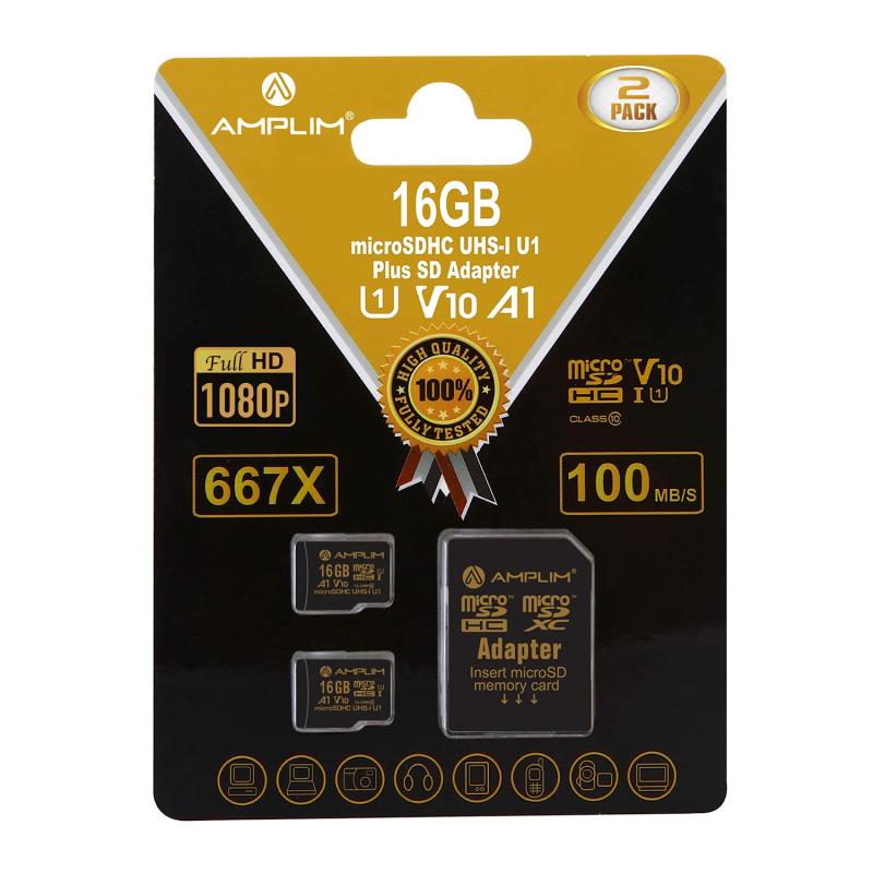 Amplim 256GB 128GB 64GB 16GB Micro SD SDXC V30 V10 U3 A1 メモリーカード アダプターパック (Class10 UHS-I MicroSD XC Extreme Pro) 64GB 超高速 667X 100MB/s UHS-1 TF MicroSDXC 4K ビデオ