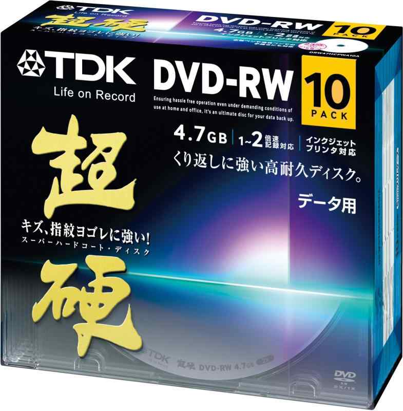 TDK データ用DVD-RW ホワイトワイドプ