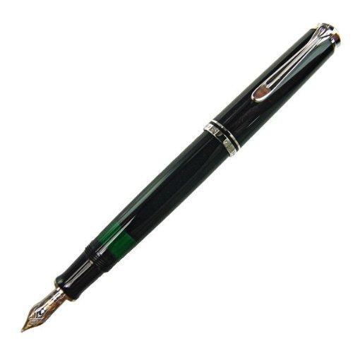 ペリカン 万年筆 スーベレーン M405 PELIKAN ブラックCT 14金 Fサイズ