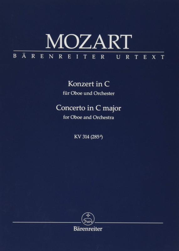 ウィットナー ヴォルフガング・アマデウス・モーツァルト : オーボエ協奏曲 ハ長調 K.314 (スコア) ベーレンライター出版