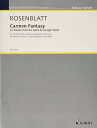 ローゼンブラット : カルメン幻想曲 (クラリネット、ピアノ) ショット出版原題 : A.Rosenblatt : Carmen Fantasy for clarinet and piano編成・種類 : クラリネット、ピアノ出版社 : SCHOTT (ショット出版)出版番号 : ED21001ISBN : 9790001175326