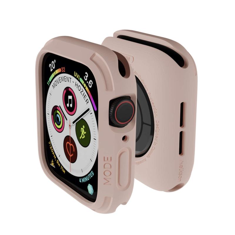 elkson アップルウォッチ カバー Apple Watch 45mm 44mm用, 頑丈なバンパー ケース Apple Watch SE iWatch Series 9 8 7 6 5 4用 スポーツミリタリー保護ケース プロテクター 落下防止 耐衝撃