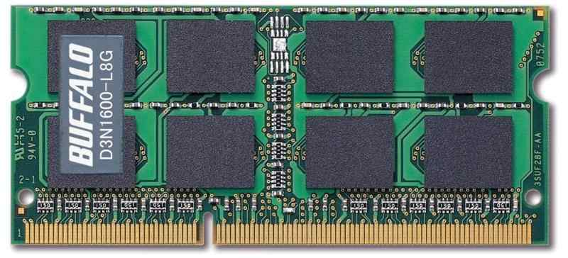 BUFFALO PC3L-12800Ή 204PIN DDR3 SDRAM 8GB D3N1600-L8G