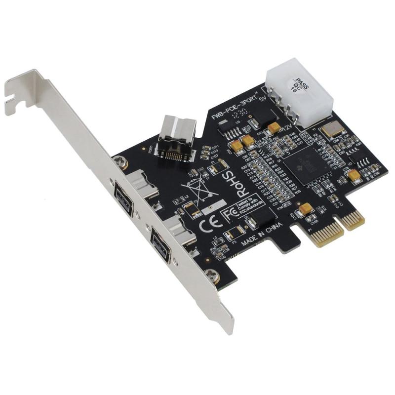 SEDNA - PCI-Express IEEE 1394b FireWire 3ポー