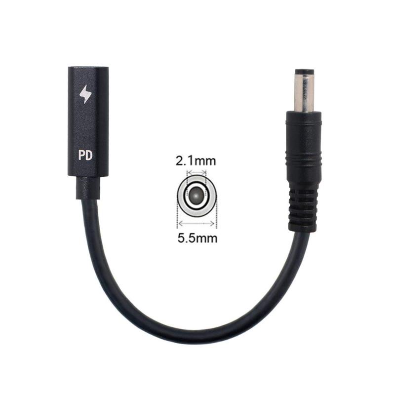 Cablecc Type C USB-CX́ADC 7.4 * 5.0mmbvgbv18-20VɓKp[PD[dP[u