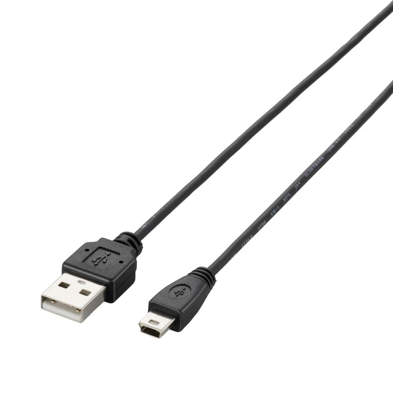 ELECOM USB2.0P[u A-miniB^Cv ɍ ubN U2C-MXNBKV[Y