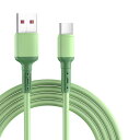 usb cables強化コネクタなので他のケーブルより長持ち。データ転送と急速充電が同時にできる。シリコン製ケーブルタイ付き長さ1m 2.4A大きな内部コアを備えた純銅製のプレミアム高品質で耐久性が高く柔軟だから壊れる心配もなく安心。