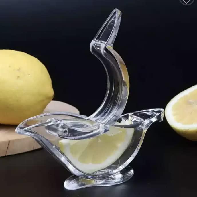 Transparent Acrylic Bird Lemon Squeezer, Lime Fruits Juicer, Hand Sque...