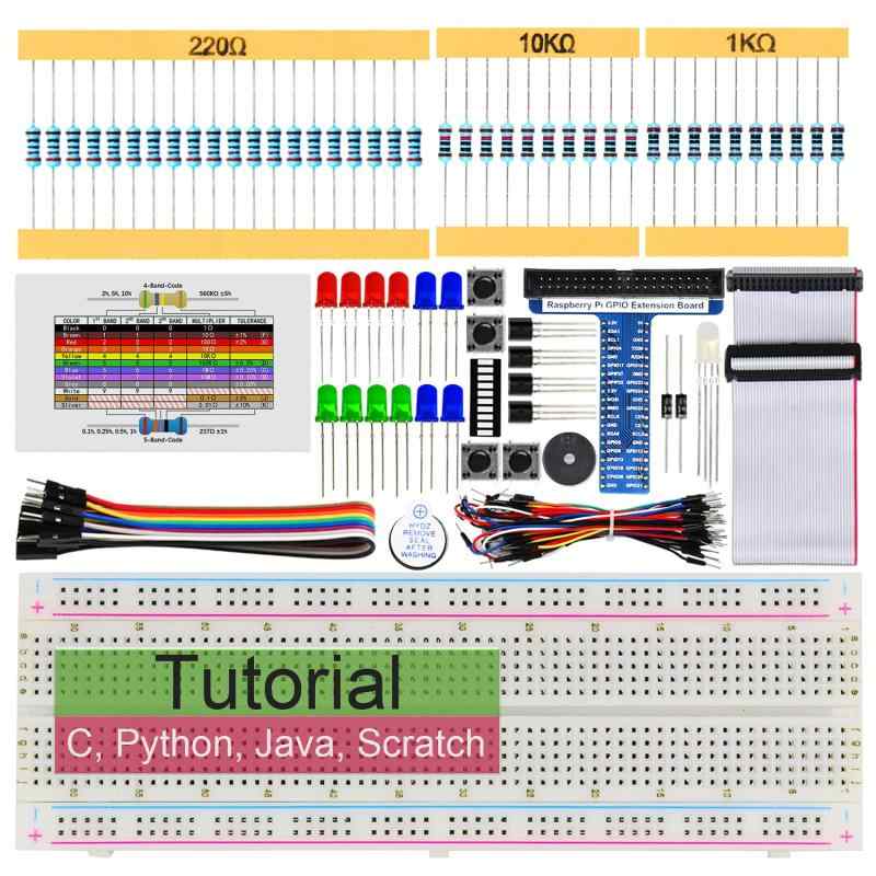 Freenove Raspberry Pi 5 4 B 3 B+ 400 p {X^[^[ LbgA227 y[W̏ڍׂȃ`[gAAPython C Java XNb` R[hA146 ځA41 vWFNg