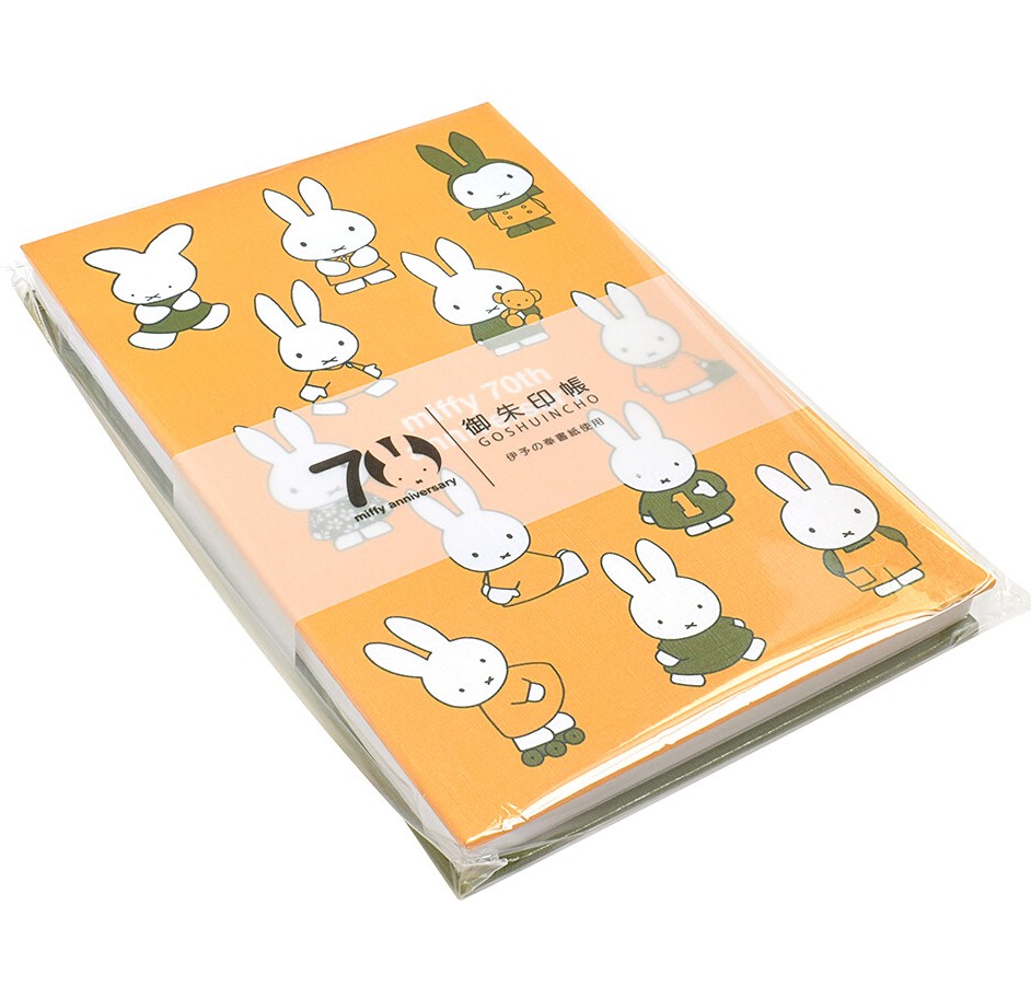 Rakuten - miffyミッフィー 御朱印帳 70th anniversary 和 1点