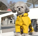 犬 レインウェア レインコート 足つき つなぎ 着せやすい雨具 ドッグウェア 散歩 旅行 お出かけ 犬の服 ペット用品 梅雨 梅雨対策 雨カッパ 雪 防水 防寒...