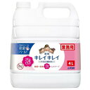 キレイキレイ 薬用泡ハンドソープ 4L　薬用泡ハンドソープ/医薬部外品/殺菌成分配合/業務用/詰め替え/大容量